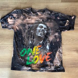 Vintage Bob Marley Distressed T Shirt